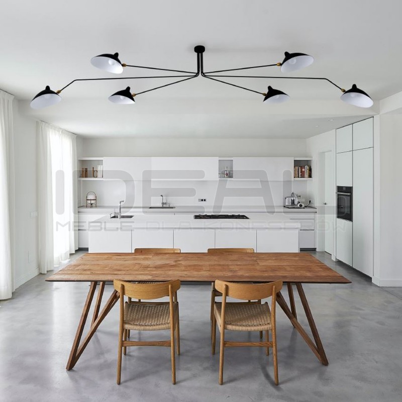 Lampa Raven CRANE-6P SZEŚCIORAMIENNA 280 CZARNA