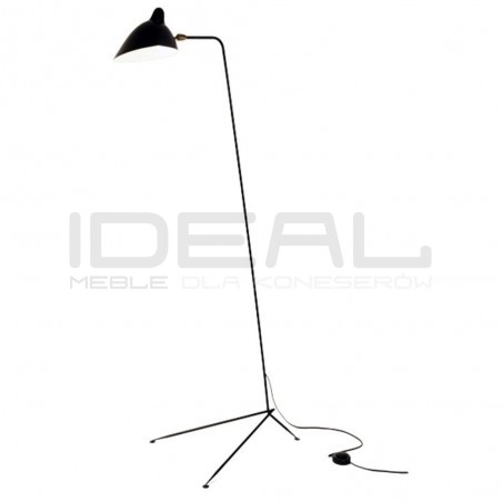 Lampa podłogowa Raven CRANE-1F CZARNA