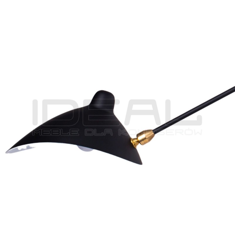 Lampa podłogowa Raven CRANE-1F CZARNA