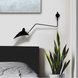 Kinkiet Raven CRANE-1W czarny