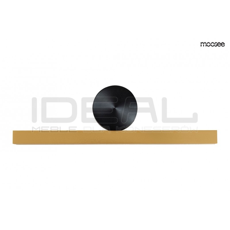 Kinkiet glamour WAND 45 złoty