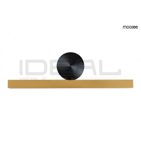 Kinkiet glamour WAND 45 złoty