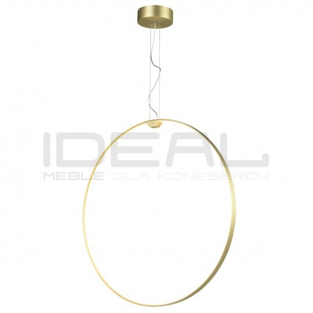 Lampa wisząca geometryczna led ACIRCULO 50 złota