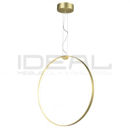Lampa wisząca geometryczna led ACIRCULO 60 złoty okrąg