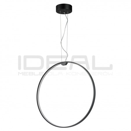 Lampa wisząca geometryczna led ACIRCULO 50 czarna