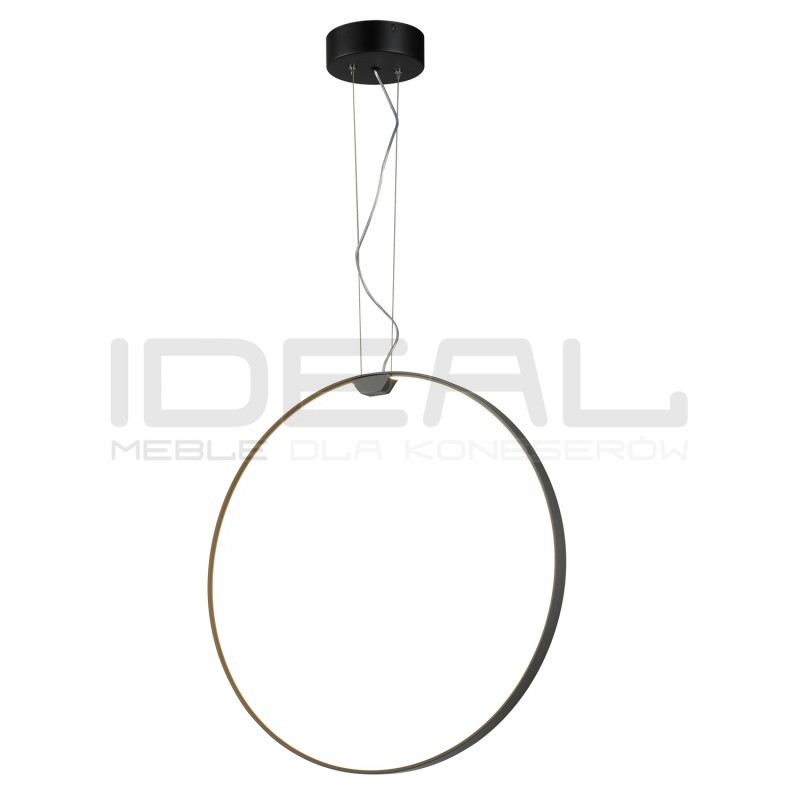 Lampa wisząca geometryczna led ACIRCULO 50 czarna