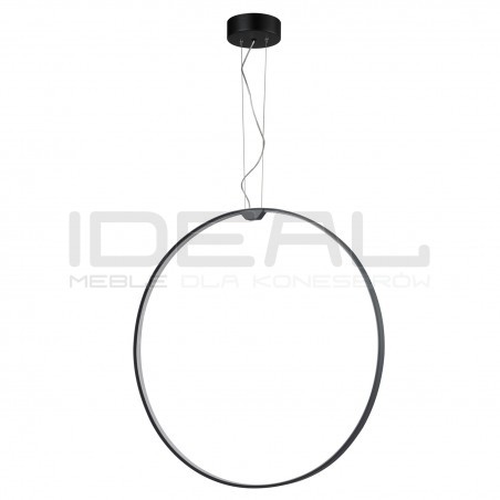 Lampa wisząca geometryczna led ACIRCULO 74 czarna