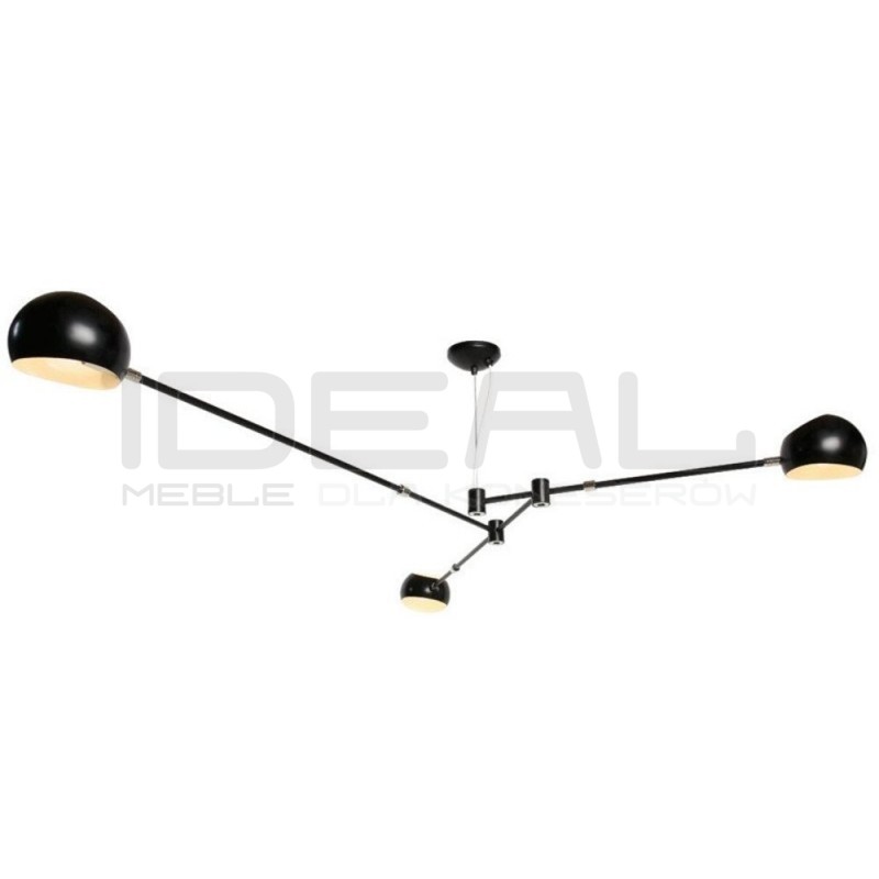 Lampa designerska wisząca ASTRONOMY 3 ruchome ramiona