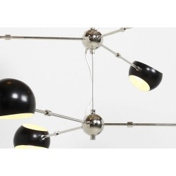 Lampa designerska wisząca ASTRONOMY 6 ruchome ramiona