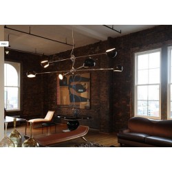 Lampa designerska wisząca ASTRONOMY 6 ruchome ramiona