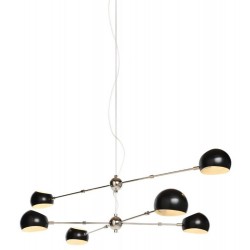 Lampa designerska wisząca ASTRONOMY 6 ruchome ramiona
