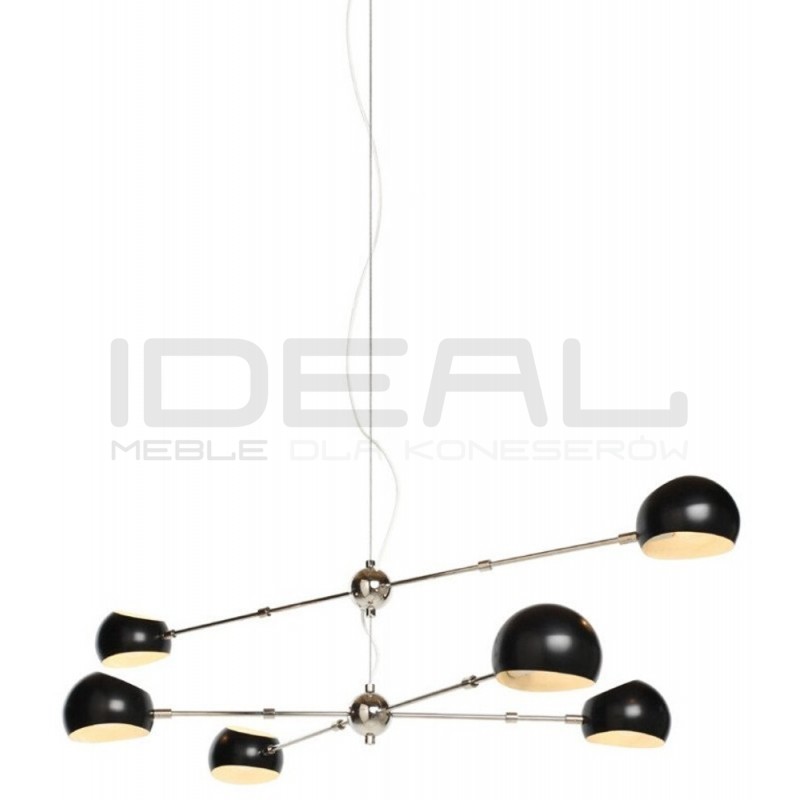 Lampa designerska wisząca ASTRONOMY 6 ruchome ramiona