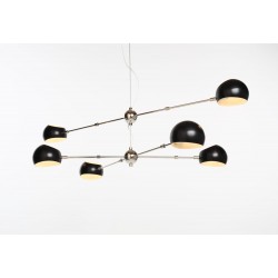Lampa designerska wisząca ASTRONOMY 6 ruchome ramiona