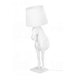 Lampa podłogowa KOŃ HORSE STAND biała S
