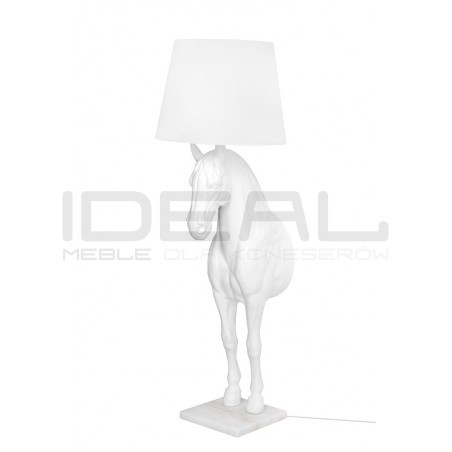 Lampa podłogowa KOŃ HORSE STAND biała S