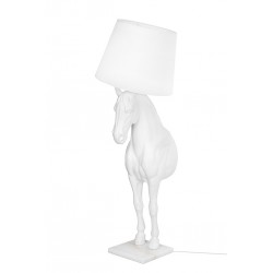 Lampa podłogowa KOŃ HORSE STAND biała S