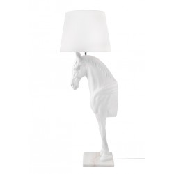 Lampa podłogowa KOŃ HORSE STAND biała S
