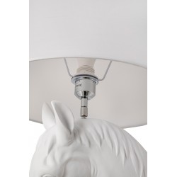 Lampa podłogowa KOŃ HORSE STAND biała S
