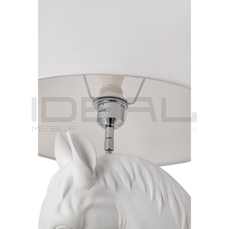 Lampa podłogowa KOŃ HORSE STAND biała S