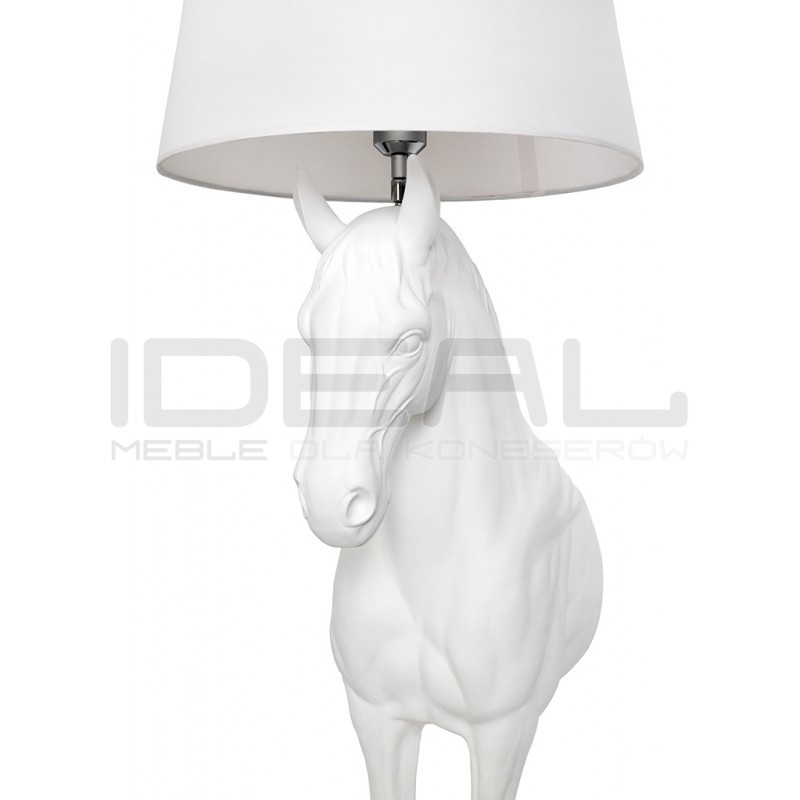 Lampa podłogowa KOŃ HORSE STAND biała S