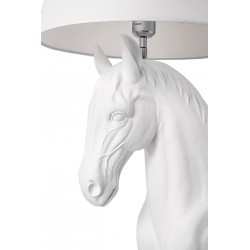 Lampa podłogowa KOŃ HORSE STAND biała S