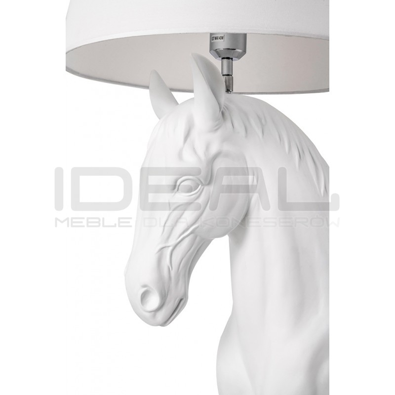 Lampa podłogowa KOŃ HORSE STAND biała S