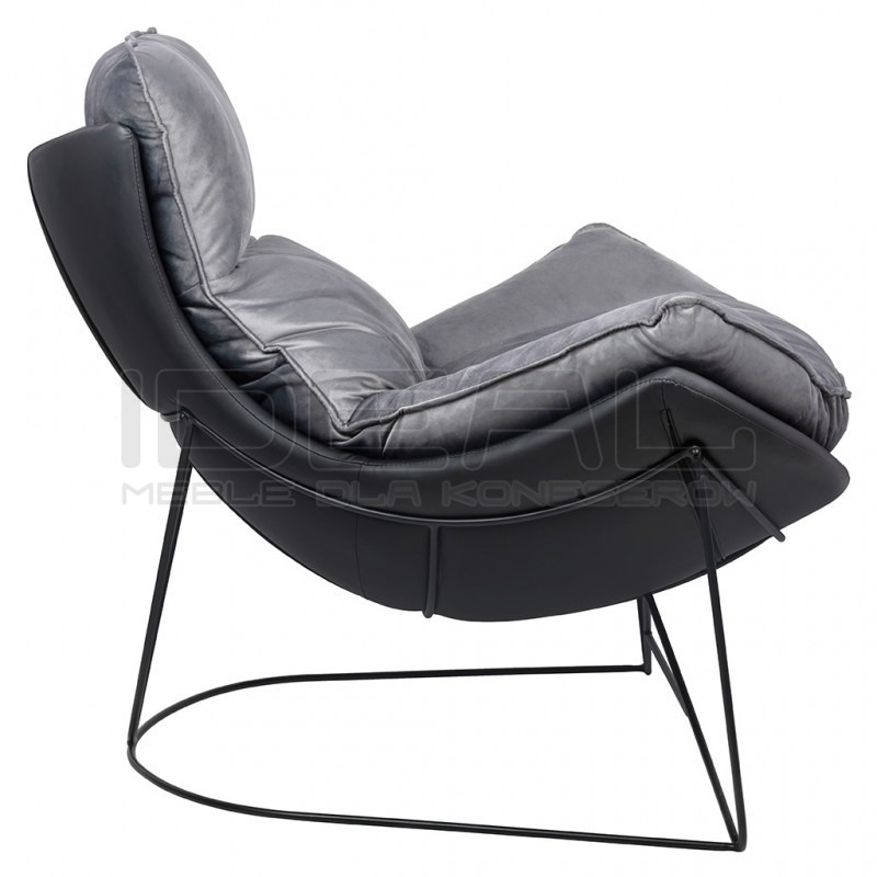 Fotel nowoczesny OTILIA STAND VELVET