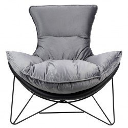 Fotel nowoczesny OTILIA STAND VELVET