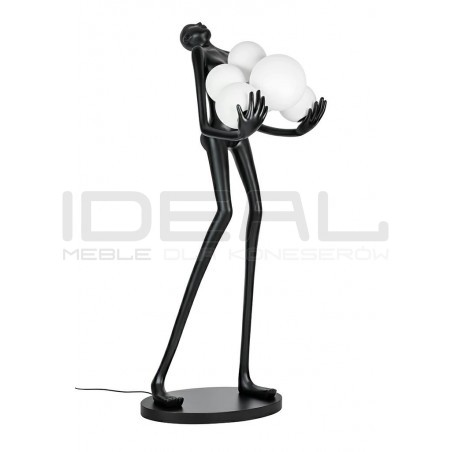 Lampa stojąca rzeźba Człowiek Human