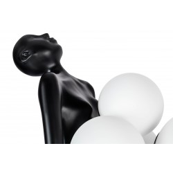Lampa stojąca rzeźba Człowiek Human