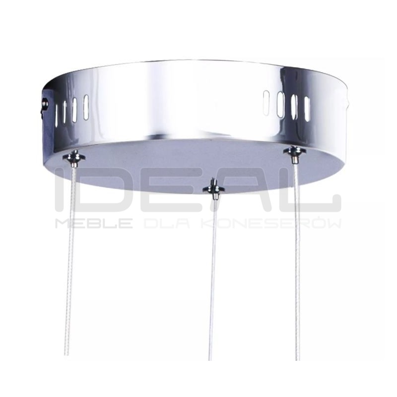 Lampa wisząca glamour CRYSTAL NET 80 chrom