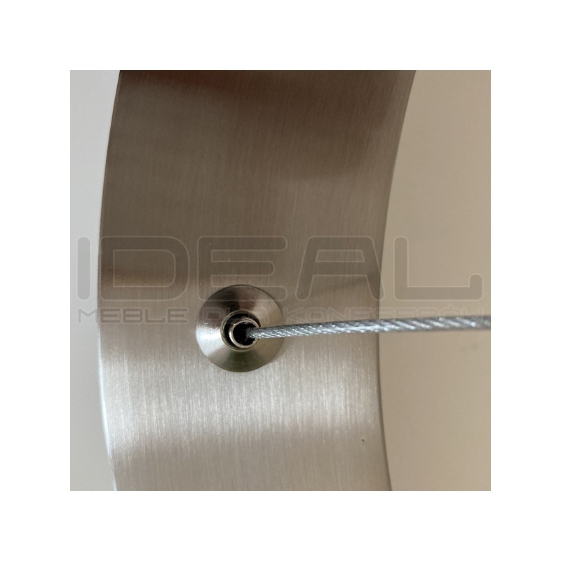 Lampa wisząca Ring Circle podwójna 40+60 LED z pilotem