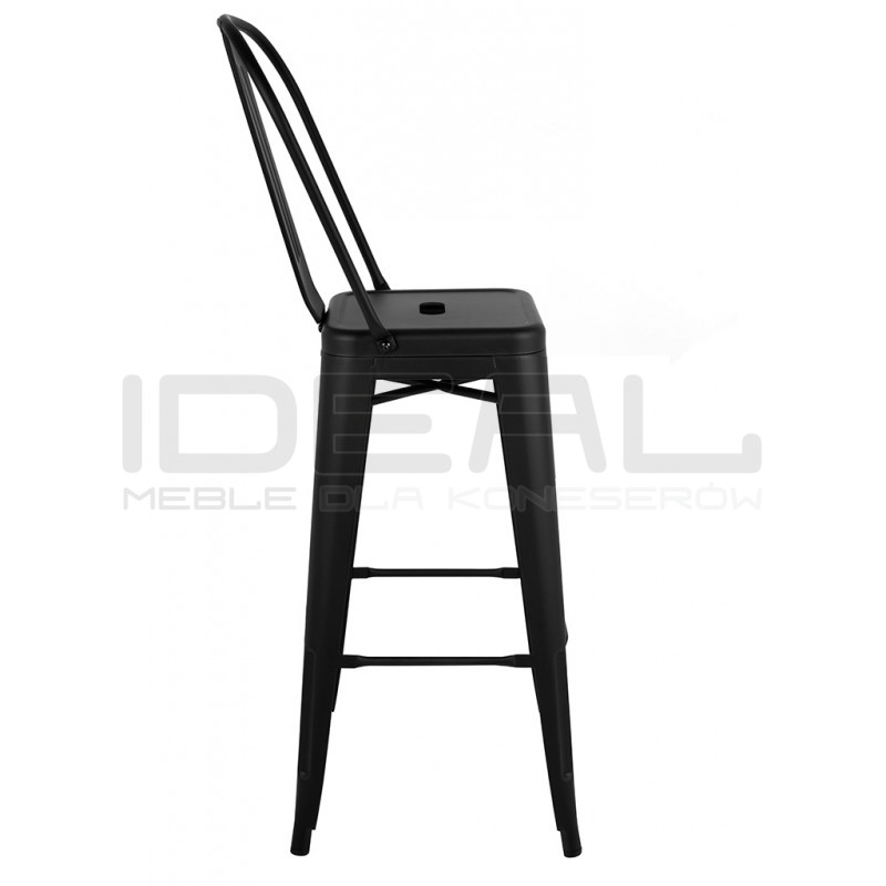 Hoker Tower Big Back z wysokim oparciem INSPIROWANY TOLIX 66 metalowy (Paris)