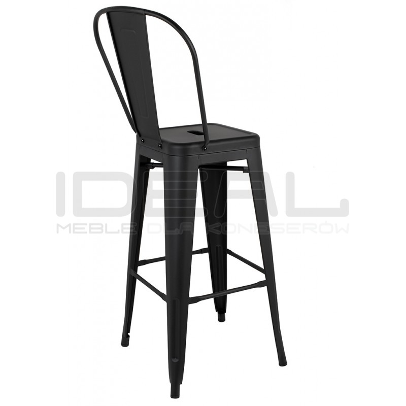 Hoker Tower Big Back z wysokim oparciem INSPIROWANY TOLIX 66 metalowy (Paris)