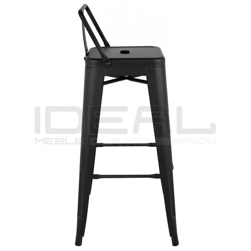 Hoker Tower Back z oparciem INSPIROWANY TOLIX 66 metalowy (Paris)