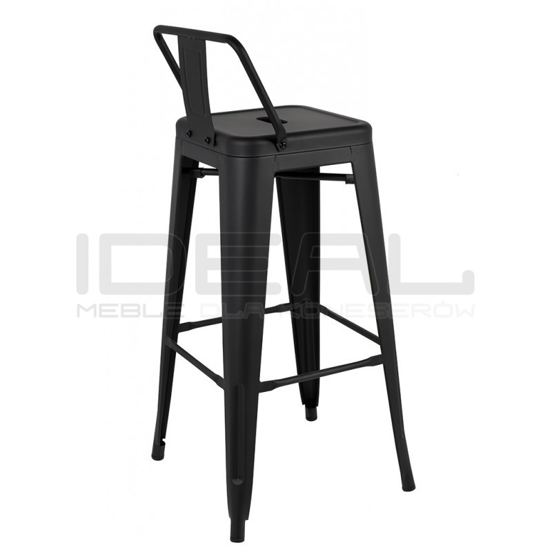 Hoker Tower Back z oparciem INSPIROWANY TOLIX 66 metalowy (Paris)