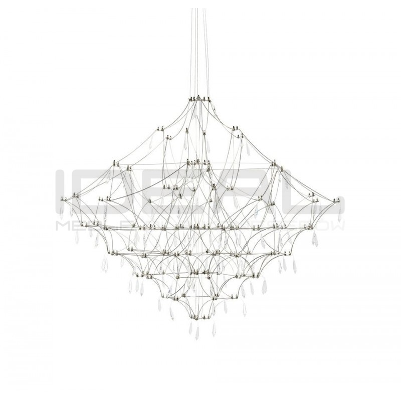 CONSTELATION 77 – kryształowa lampa wisząca LED