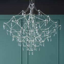 CONSTELATION 77 – kryształowa lampa wisząca LED