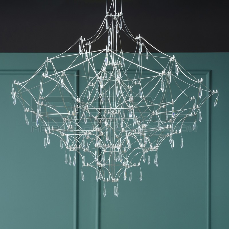 CONSTELATION 77 – kryształowa lampa wisząca LED