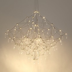 Duża lampa CONSTELATION 100 – designerska lampa wisząca LED
