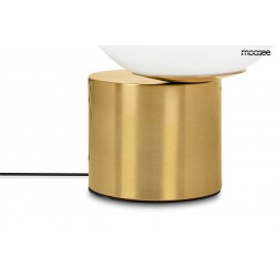 Lampa stołowa glamour PARLA 20 złota jako lampka nocna