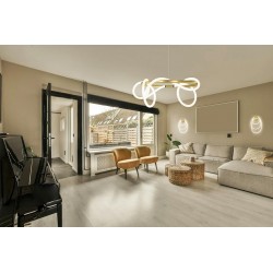 Lampa wisząca glamour SERPIENTE 60 złota