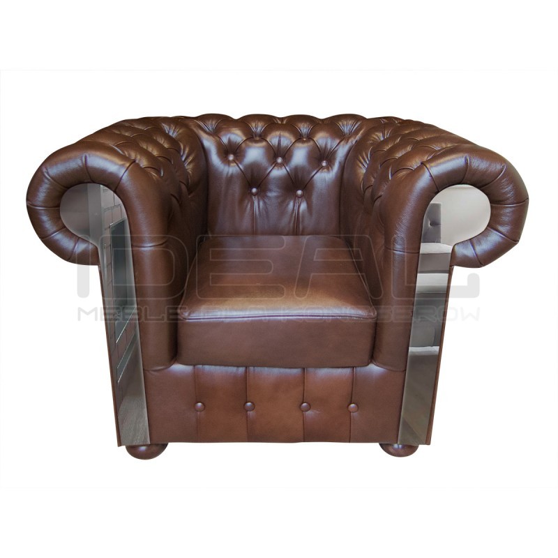 Fotel Chesterfield Original Classic Mirror skóra