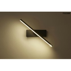 Kinkiet obrotowy Rem czarny