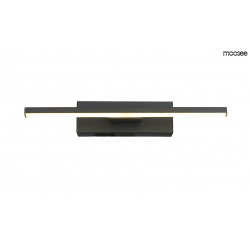 Kinkiet obrotowy Rem czarny