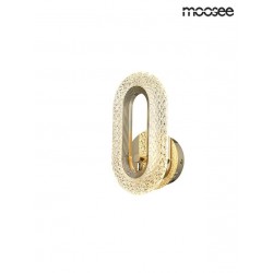 Kinkiet kryształowy JEWEL złoty