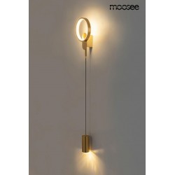 Kinkiet nowoczesny glamour COMO złoty