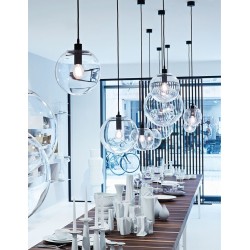 Lampa Wisząca Sandra 35 szklana kula