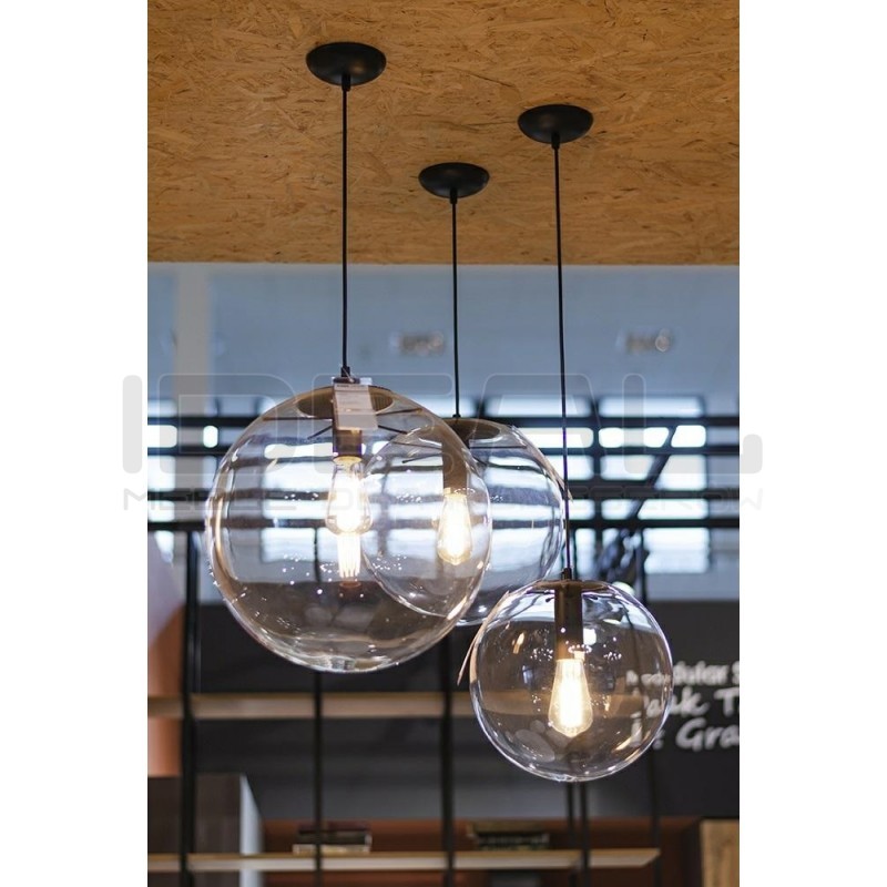 Lampa Wisząca Sandra 35 szklana kula