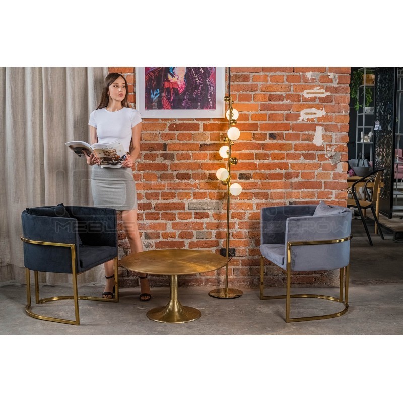 Fotel Art Deco Glamour CHLOE VELVET